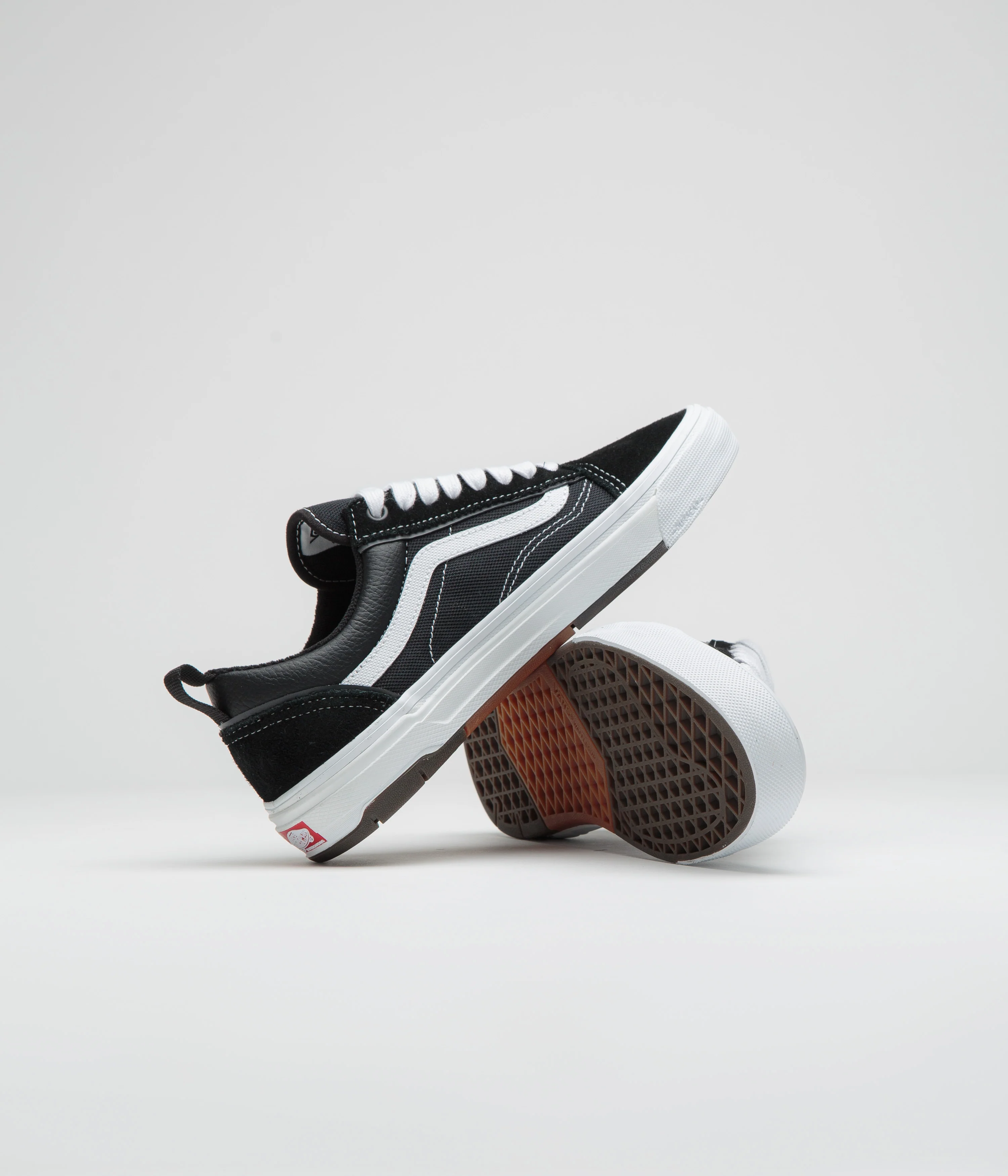 Vans Skate Old Skool Wafflecup Shoes - Black / White - Image 5
