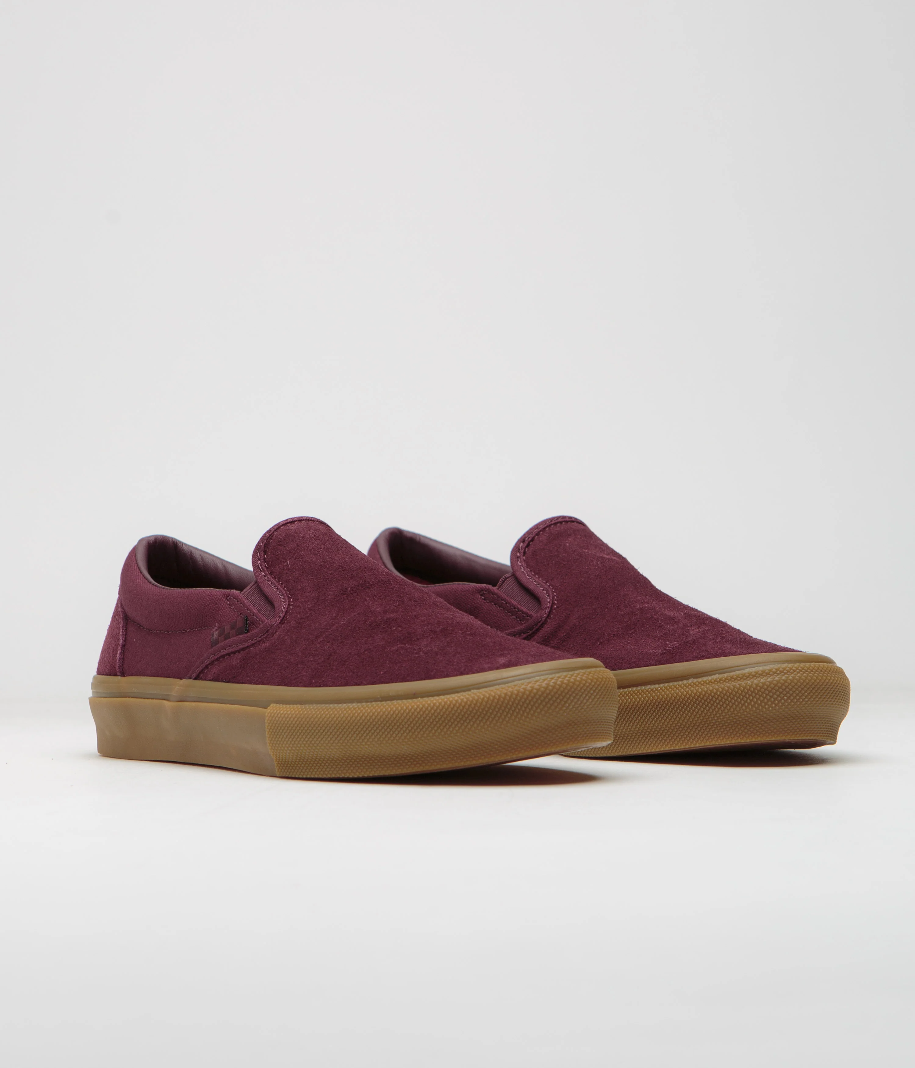 Vans Skate Slip-On Shoes - Port / Gum - Image 2