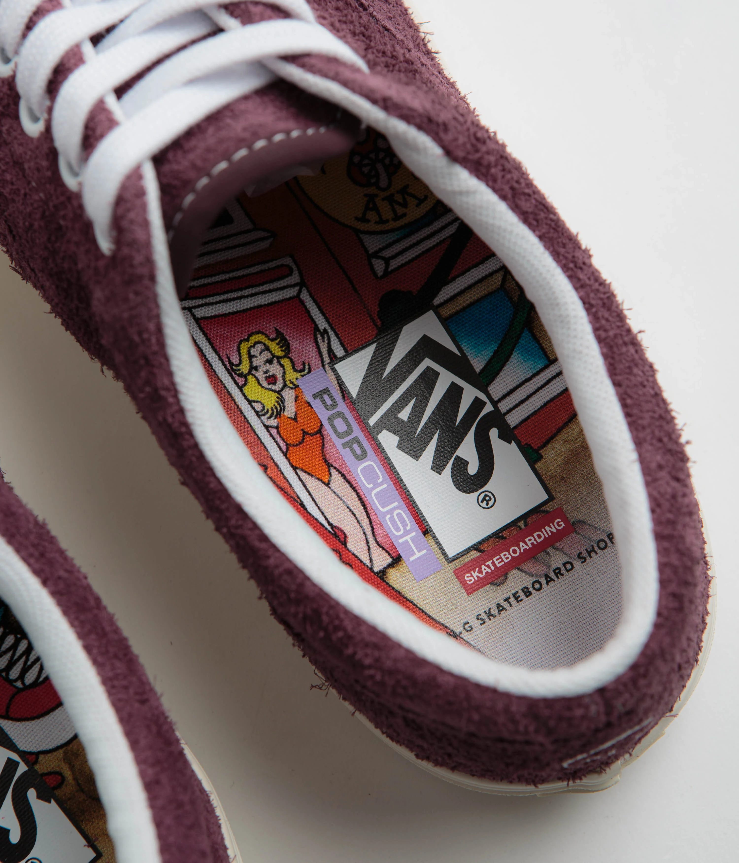 Vans x Pop Trading Company x Ben G Skate Era Shoes - (Pop) Burgundy - Image 4