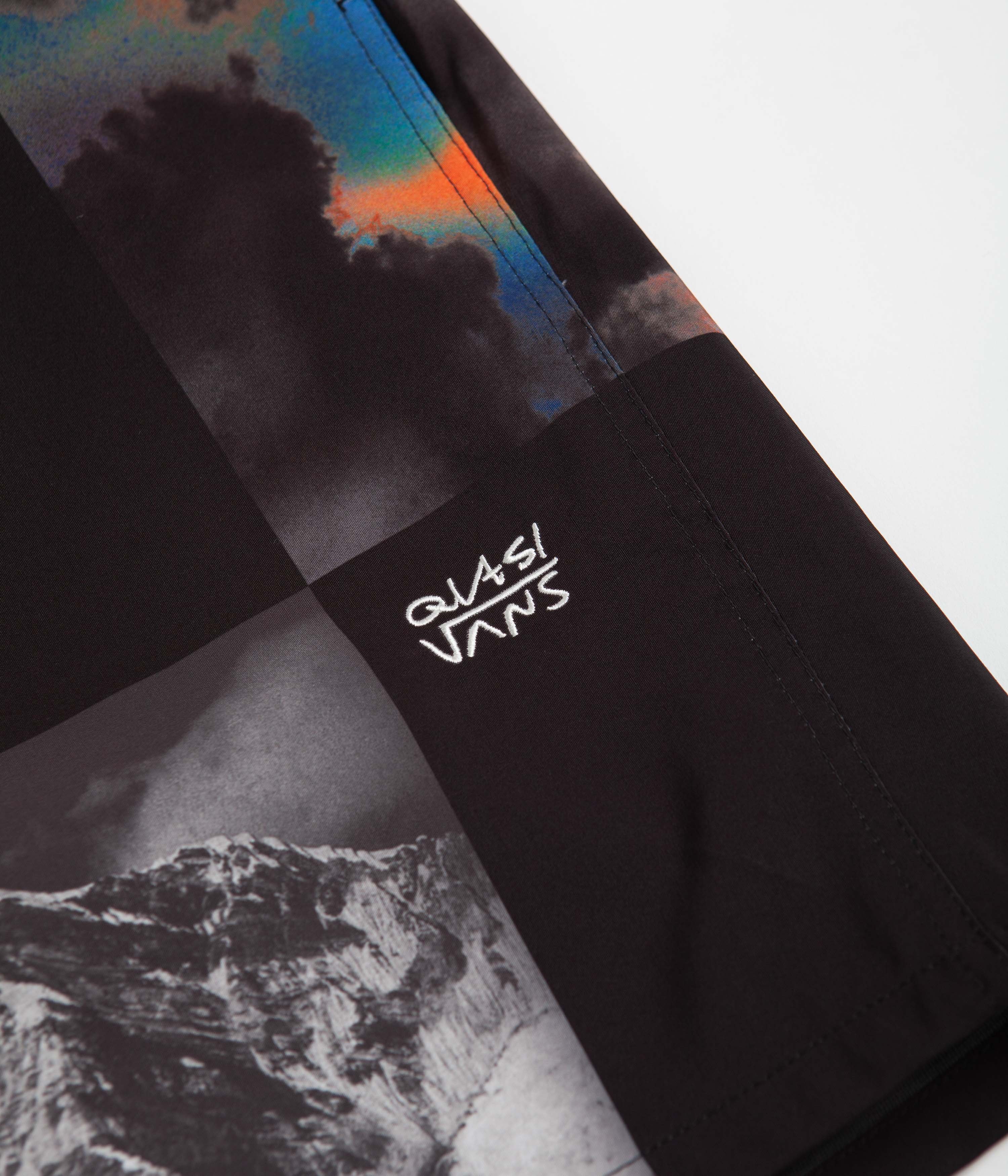 Vans x Quasi Window Elastic Waist Shorts - Black - Image 4