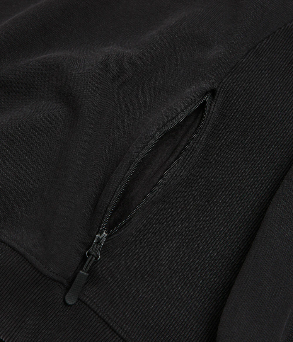 Wasted Paris x Umbro Boxy Hoodie - Faded Black - Image 4