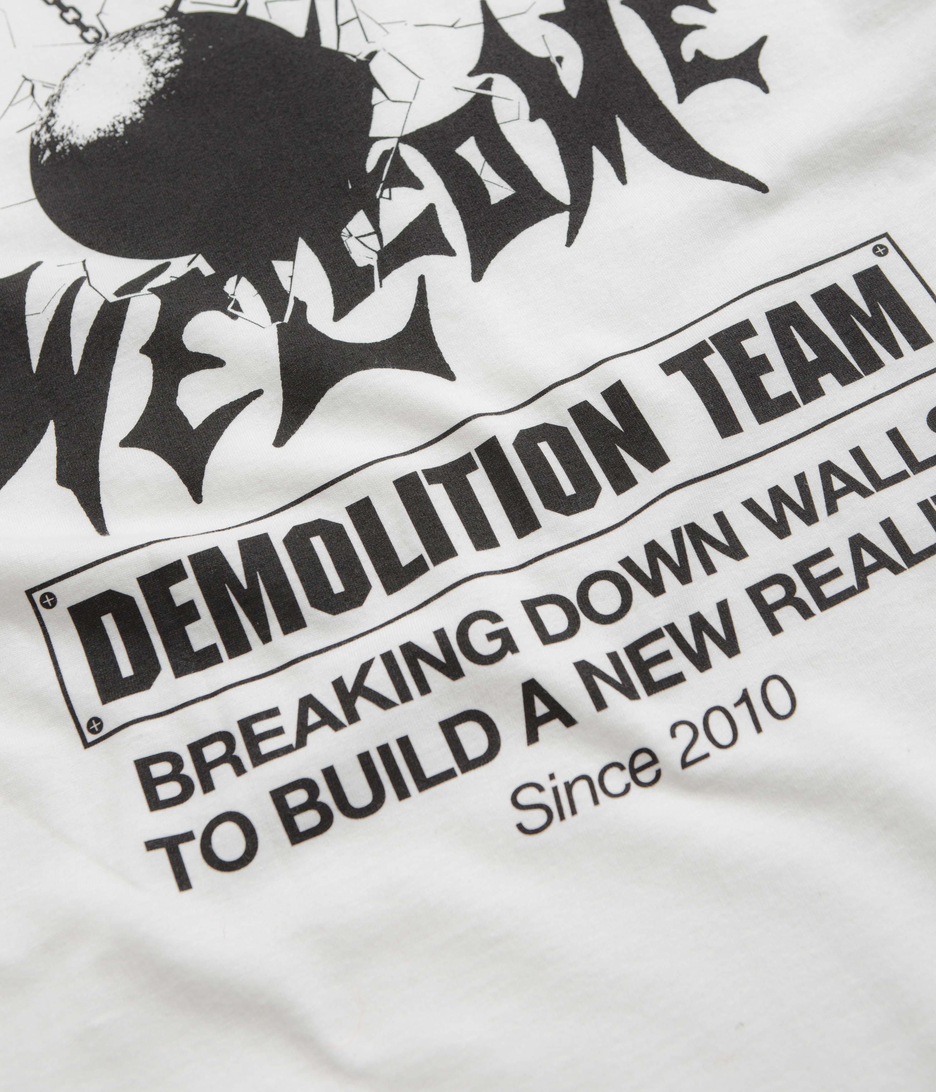 Welcome Demolition T-Shirt - White - Image 5
