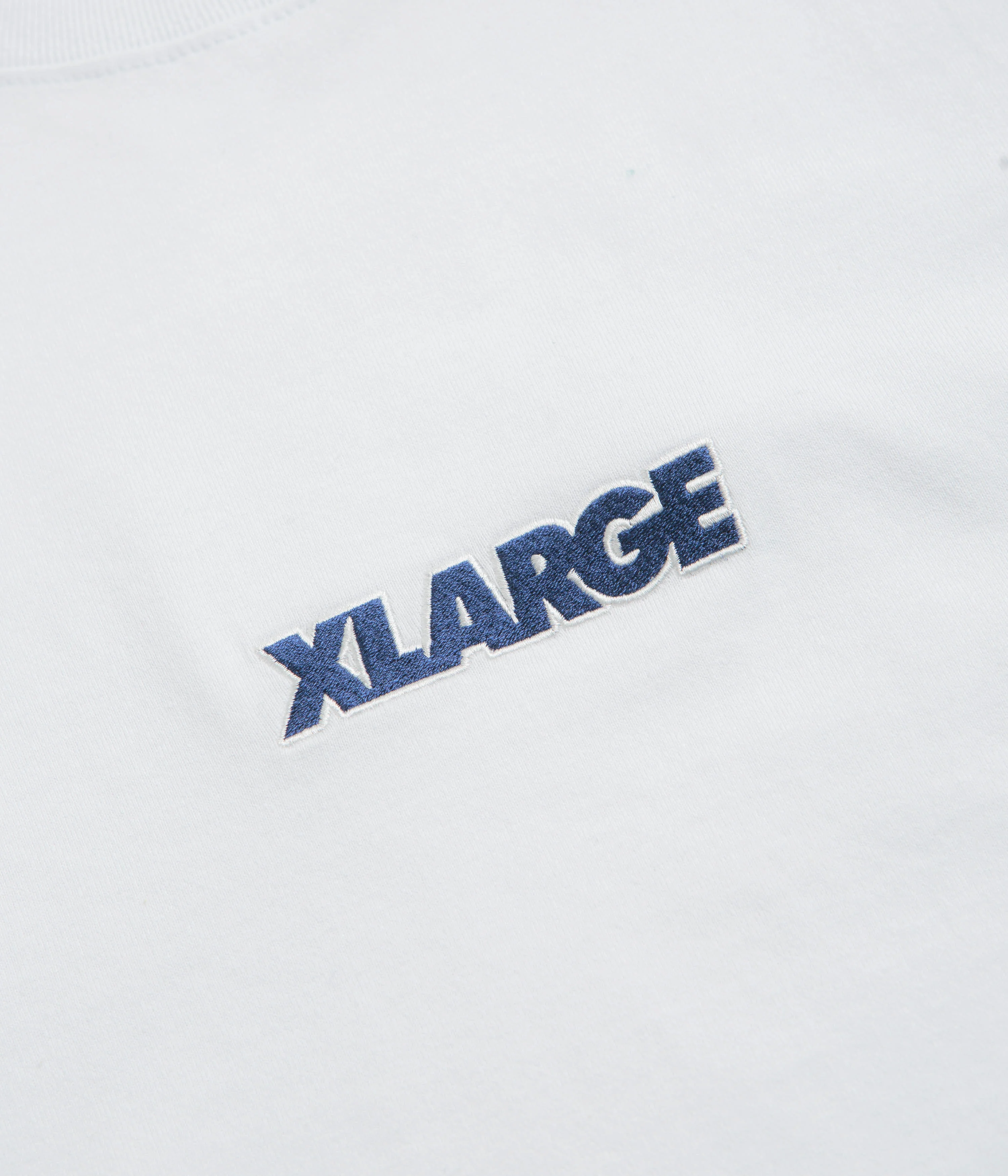XLarge Embroidered Standard Logo T-Shirt - White - Image 3