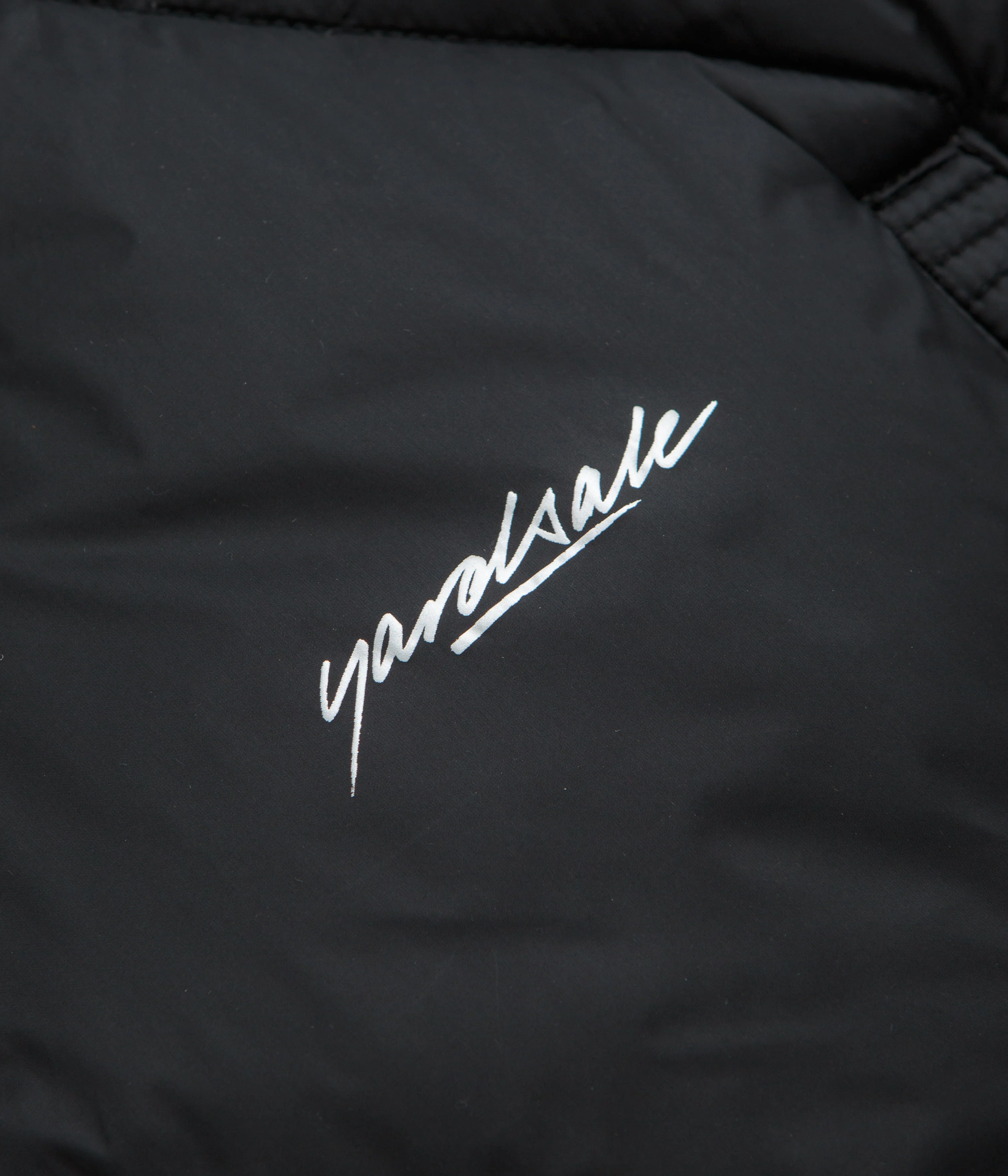 Yardsale Diamond Down Puffer Jacket - Black - Image 5