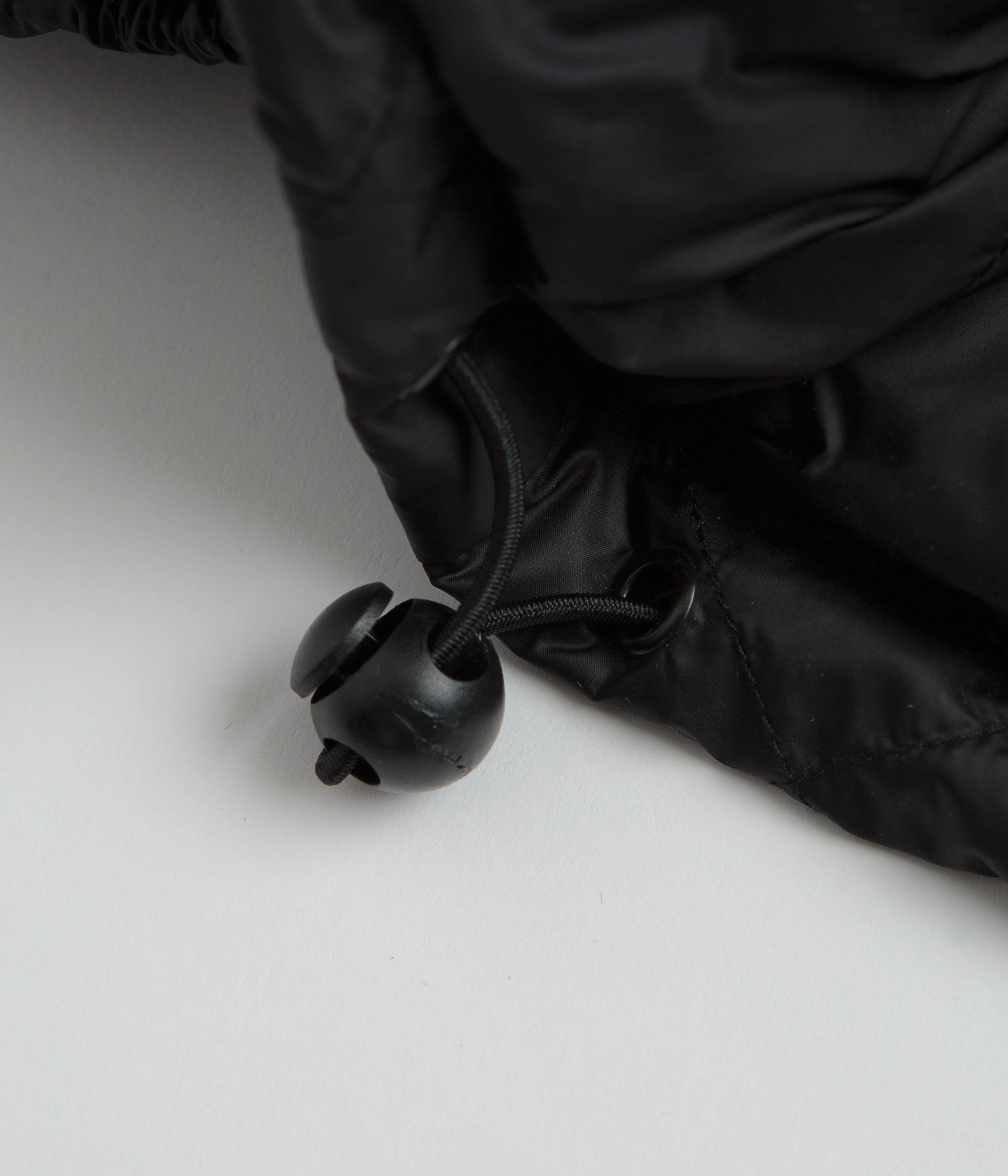 Yardsale Diamond Down Puffer Jacket - Black - Image 7