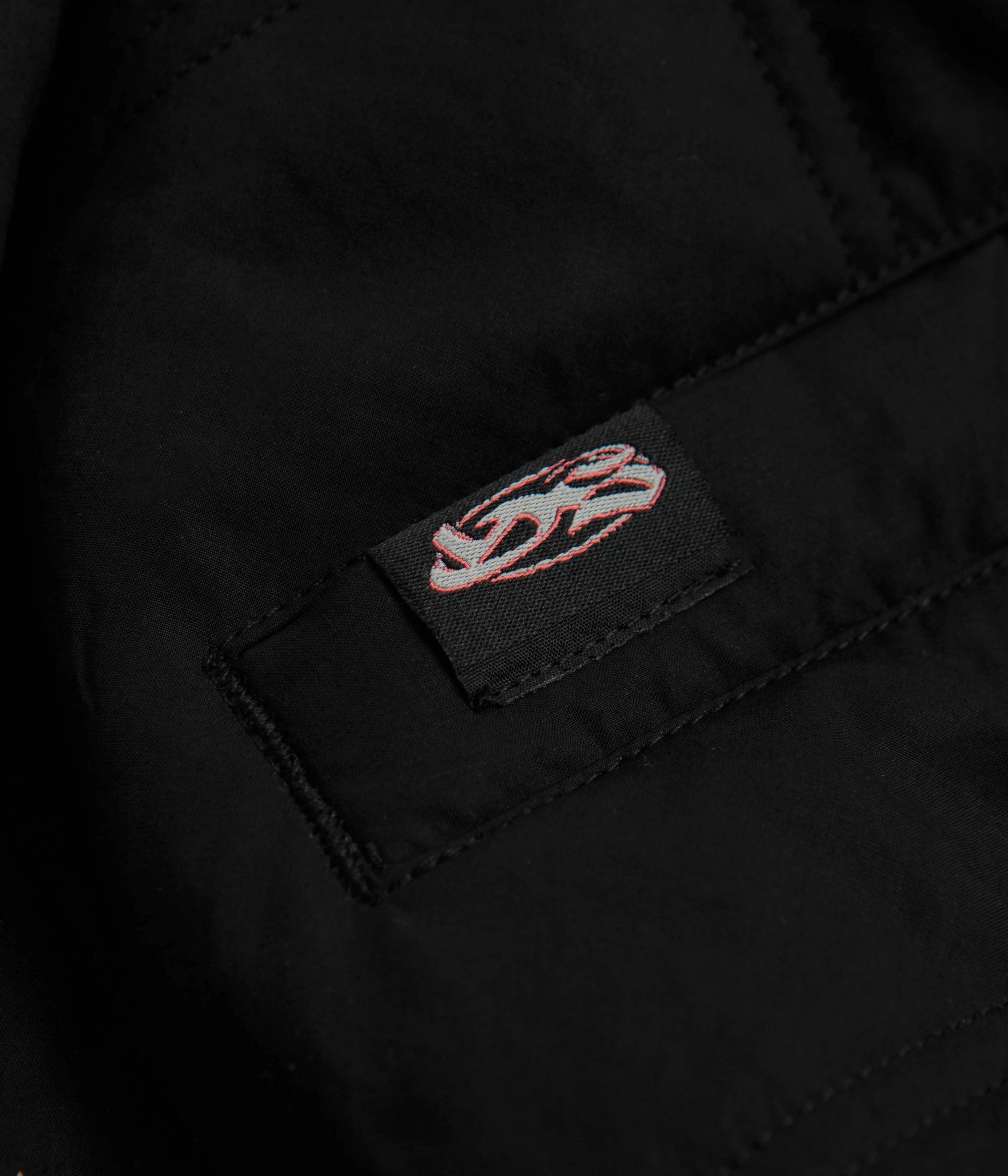 Yardsale Diamond Quilted Jacket - Black - Image 4