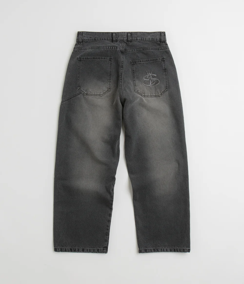 Yardsale Faded Slub Phantasy Jeans - Grey - Image 3
