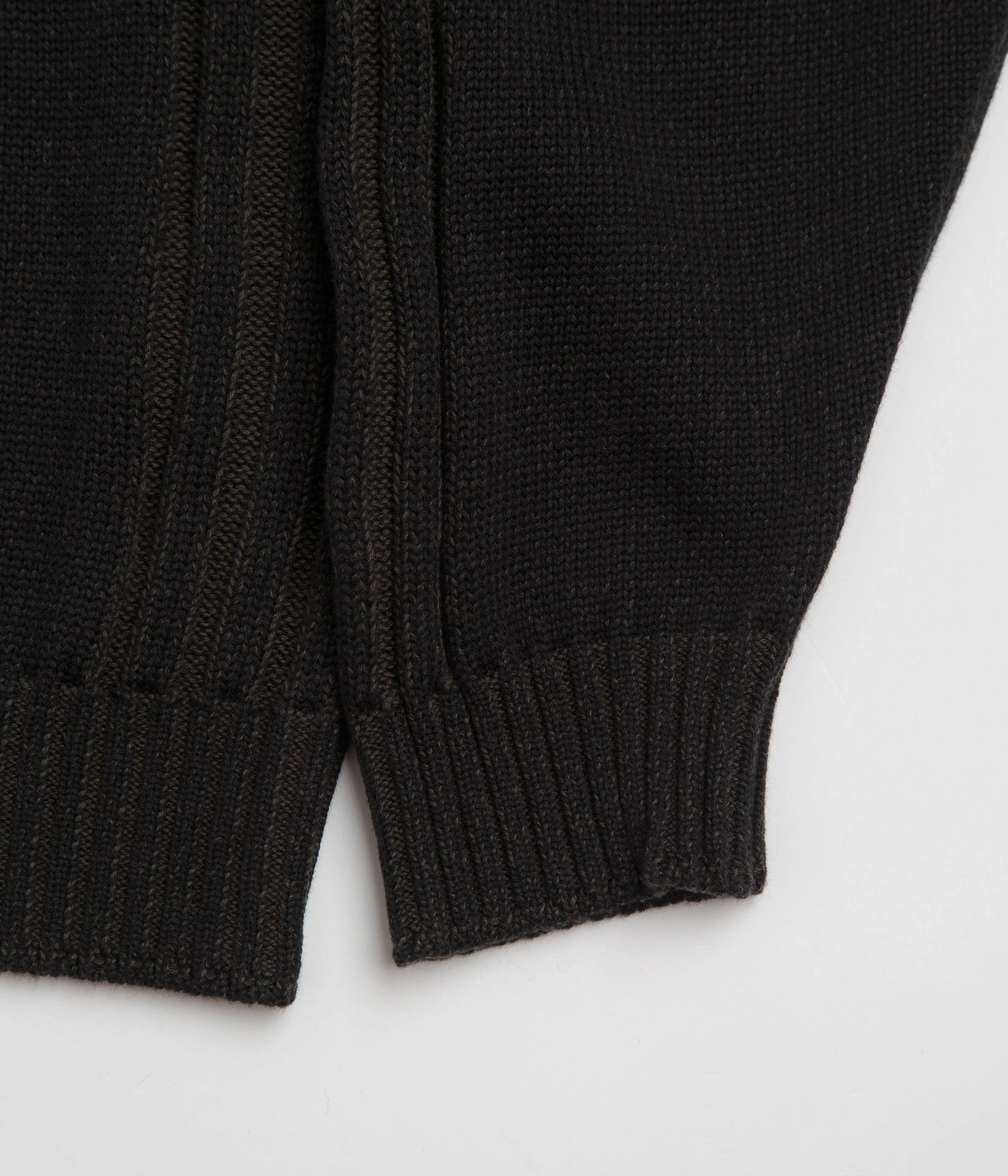 Yardsale Heathered Phantasy Full Zip Sweatshirt - Black - Image 5