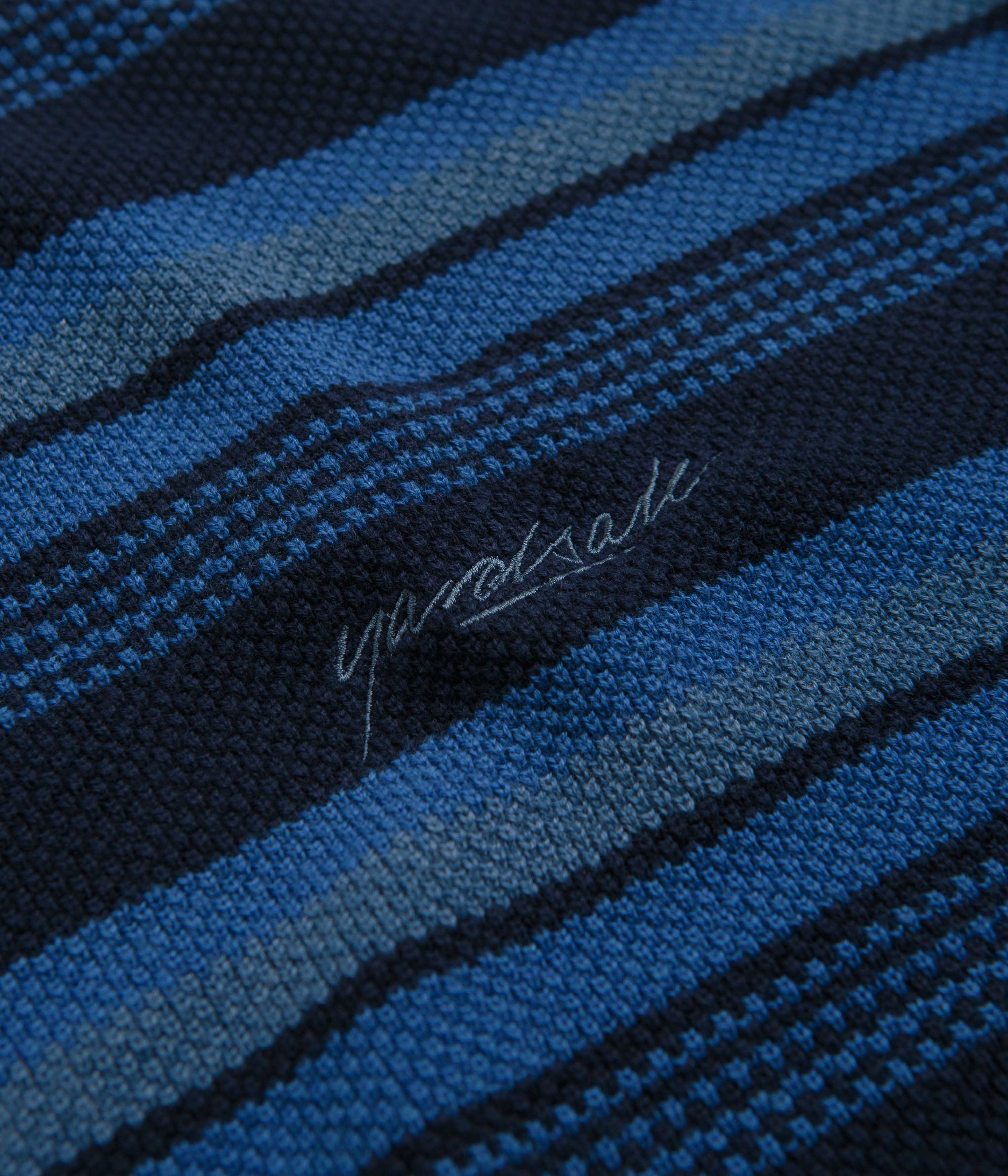 Yardsale Mirage Knit Sweatshirt - Purple / Navy - Image 3
