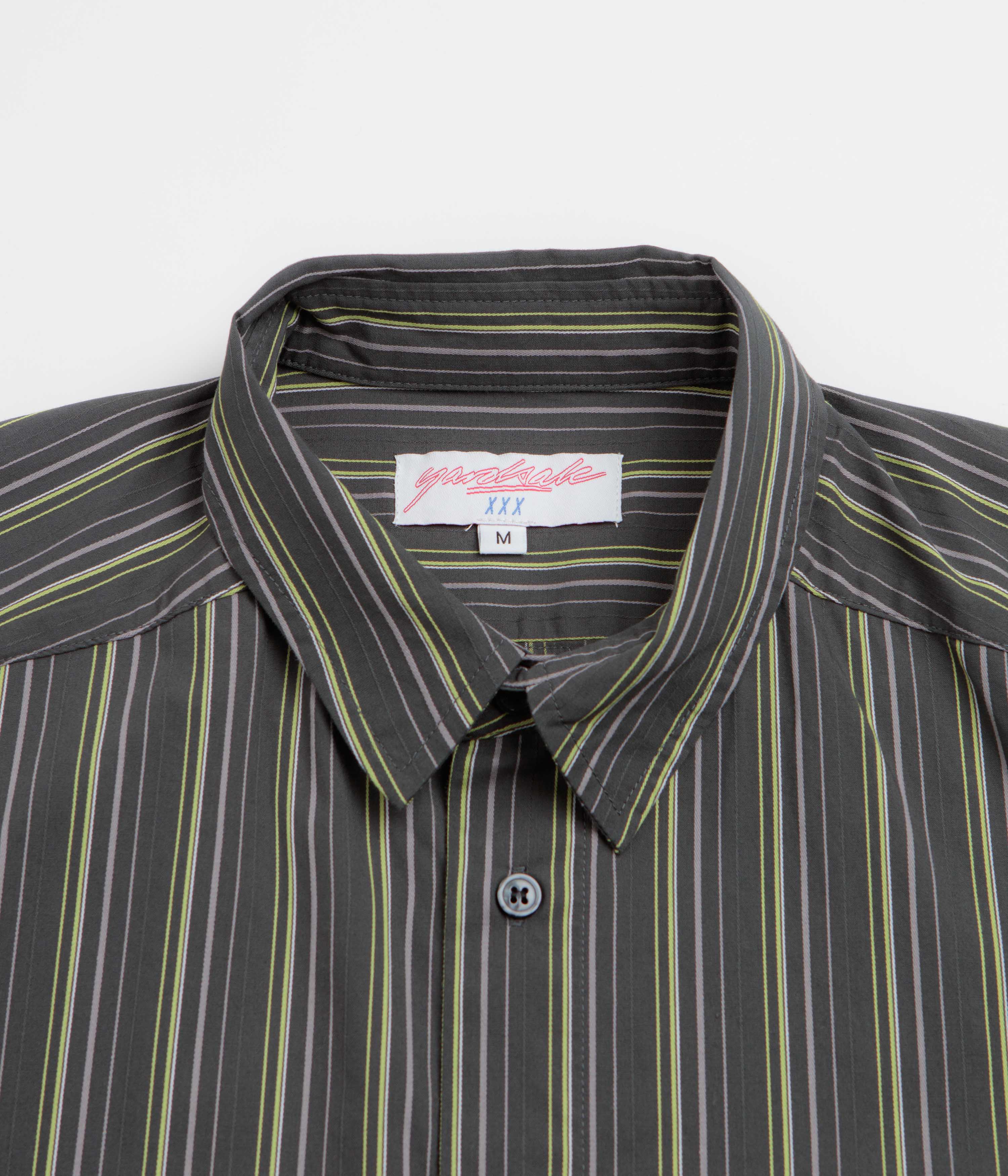 Yardsale Nightline Stripe Shirt - Grey - Image 2