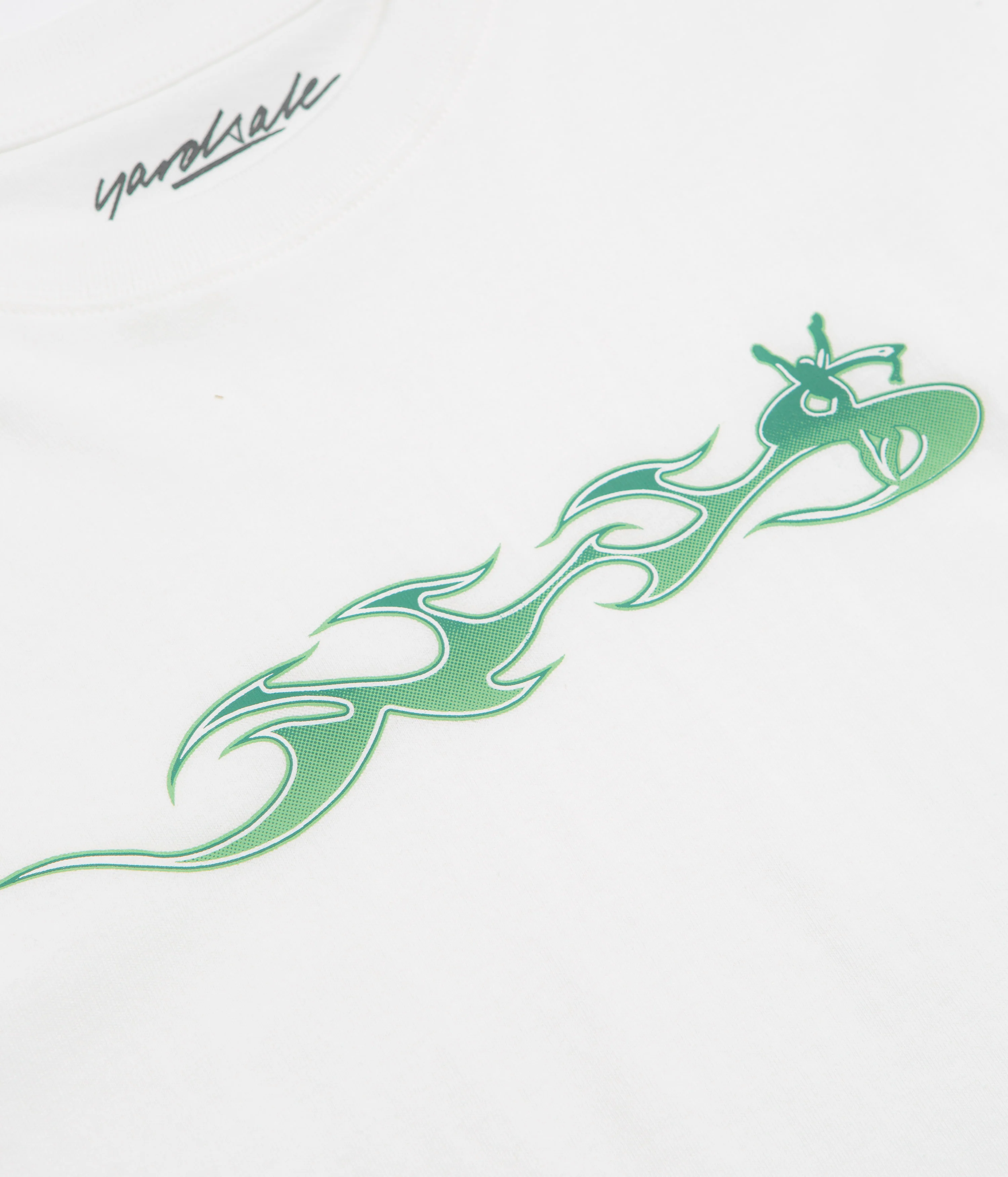 Yardsale Phantasy Flame T-Shirt - White - Image 3