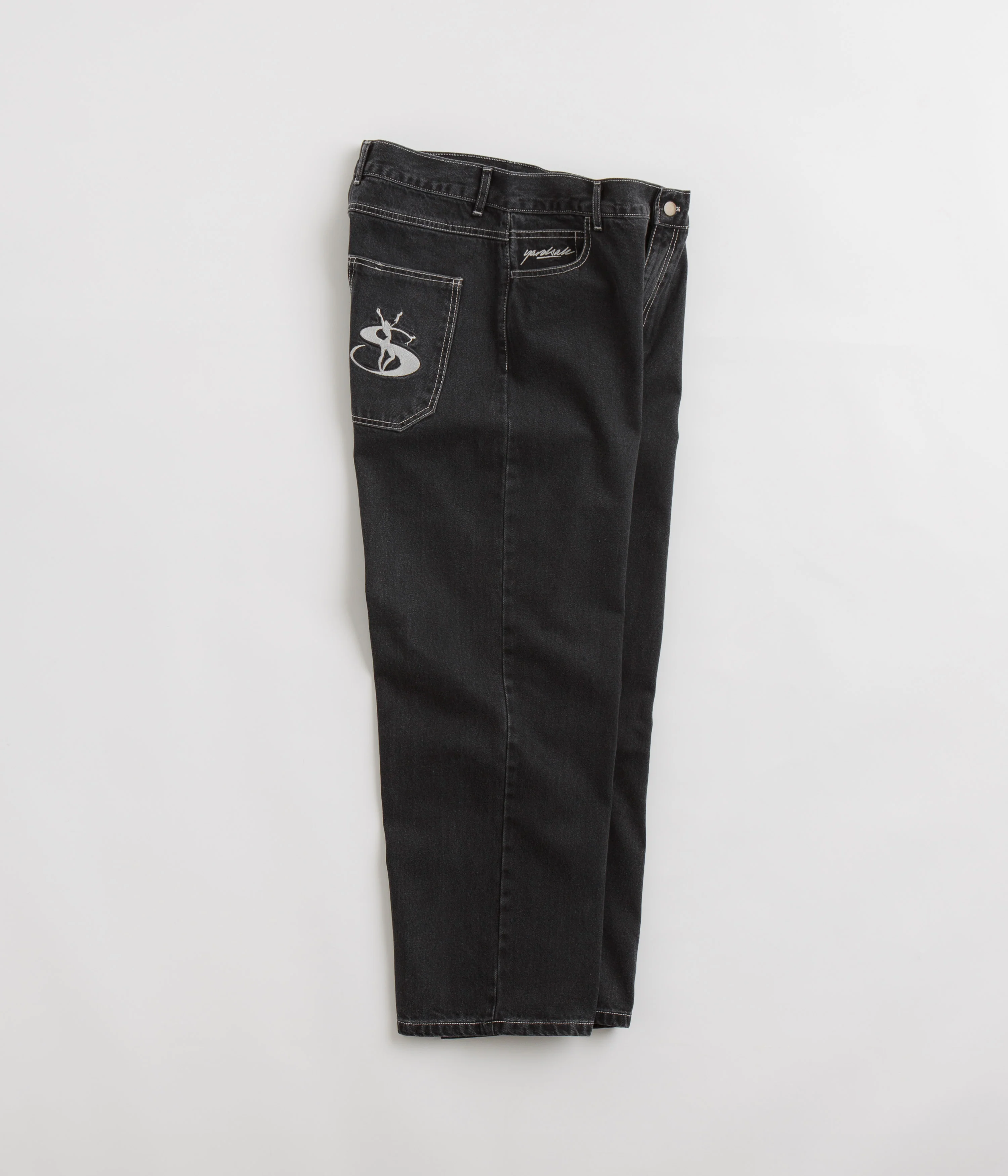 Yardsale Phantasy Jeans - Charcoal / Blue - Image 2