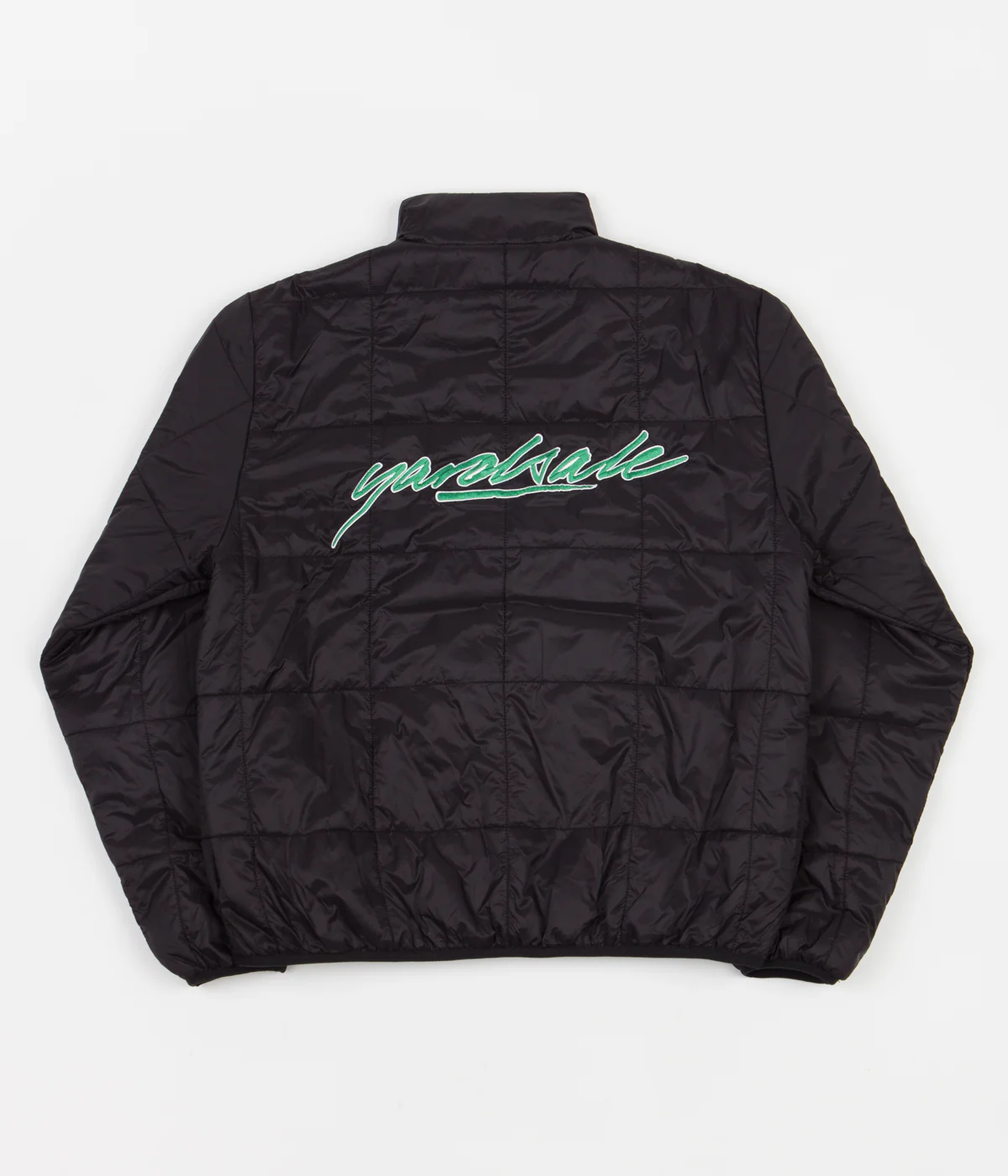 Yardsale Reversible Half-Zip Puffer Jacket - Navy / Black - Image 9