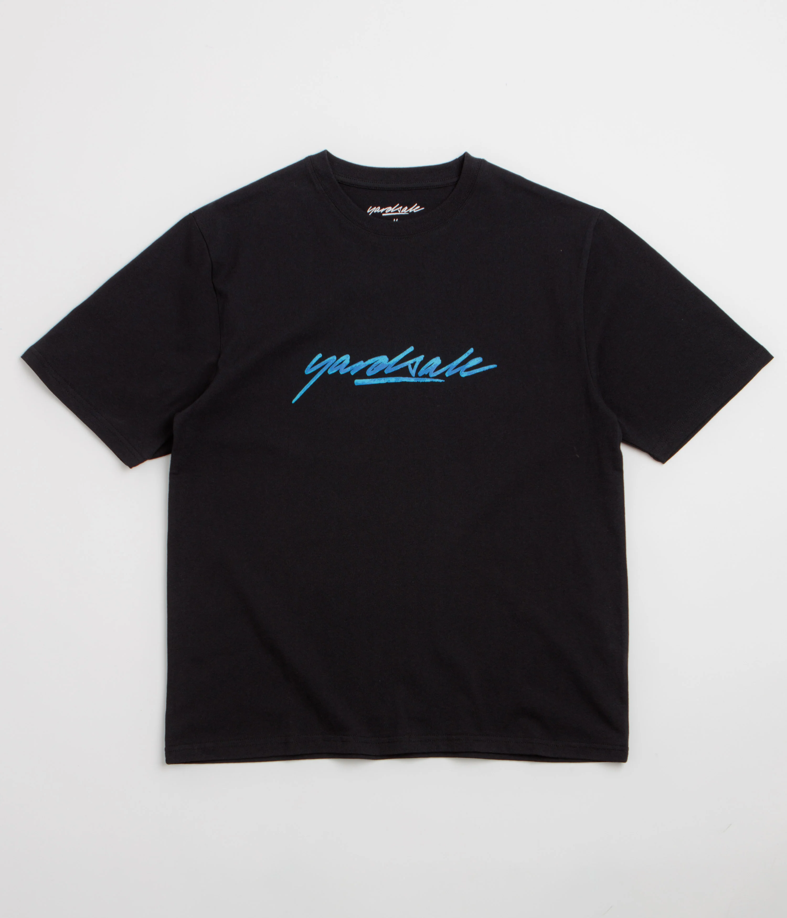 Yardsale Script T-Shirt - Black / Blue