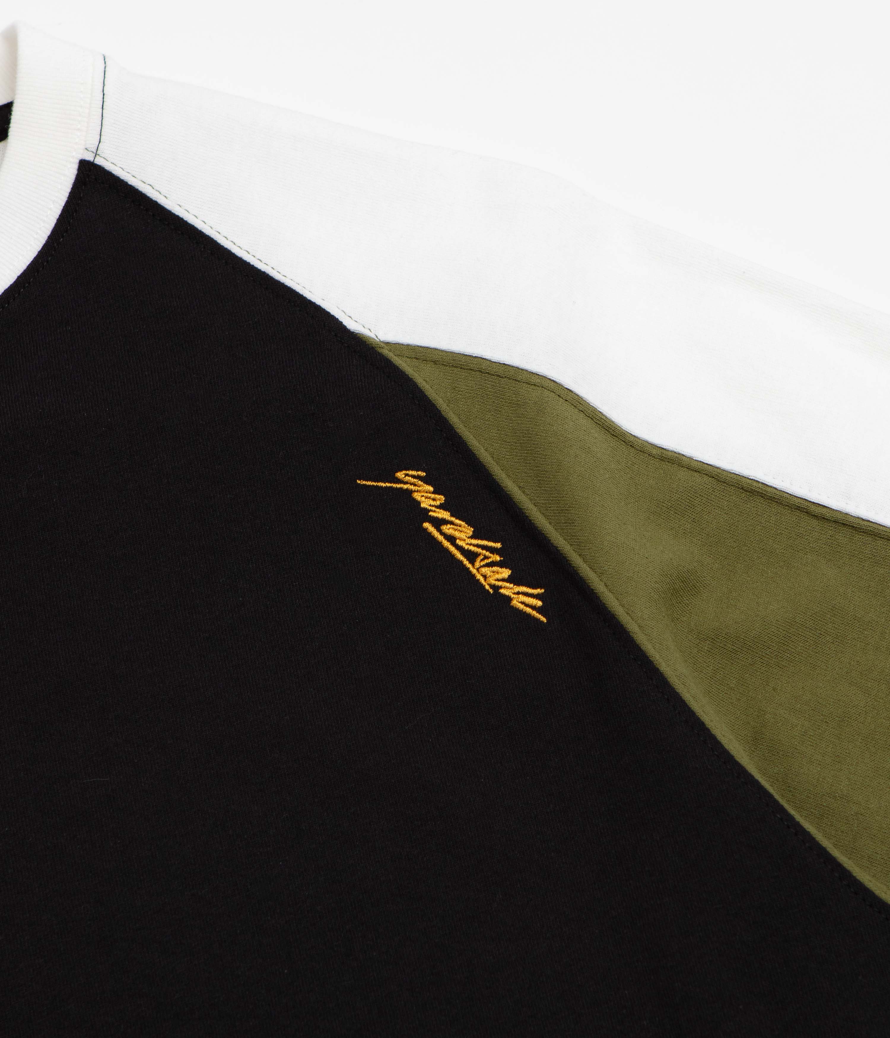 Yardsale Starlite T-Shirt - Grey / Green / White - Image 3