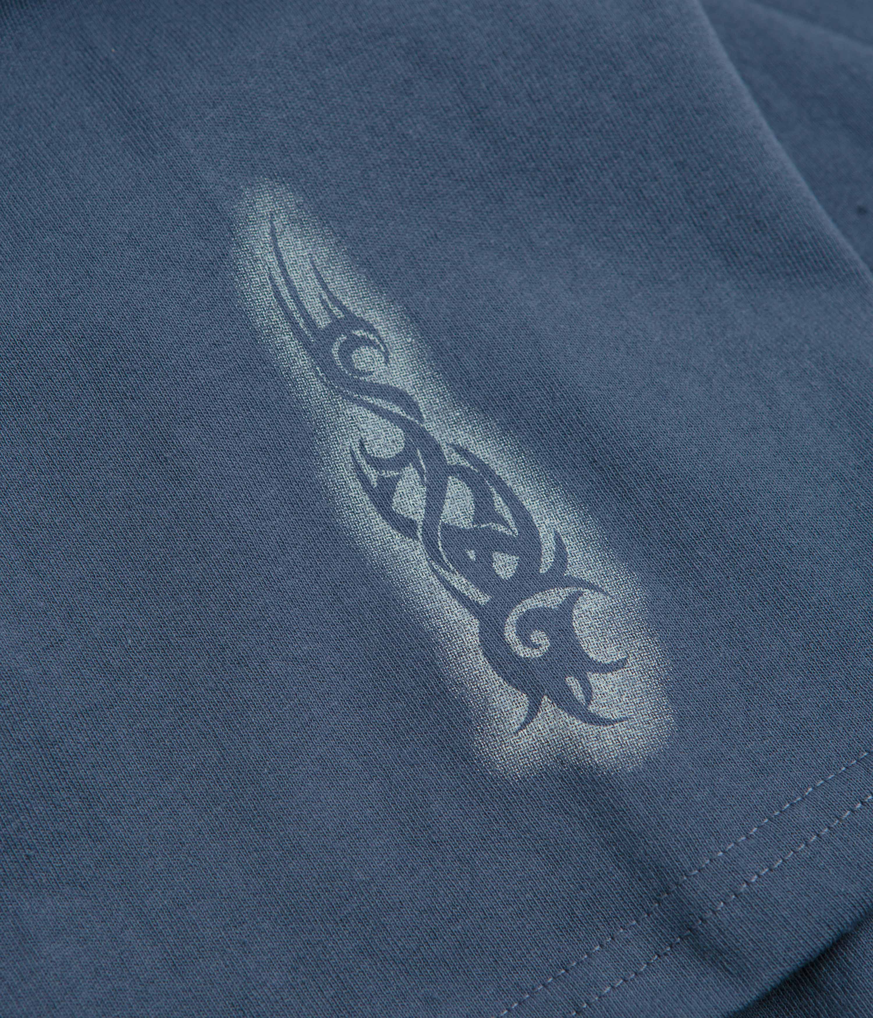 Yardsale Tribal Fade T-Shirt - Navy - Image 5