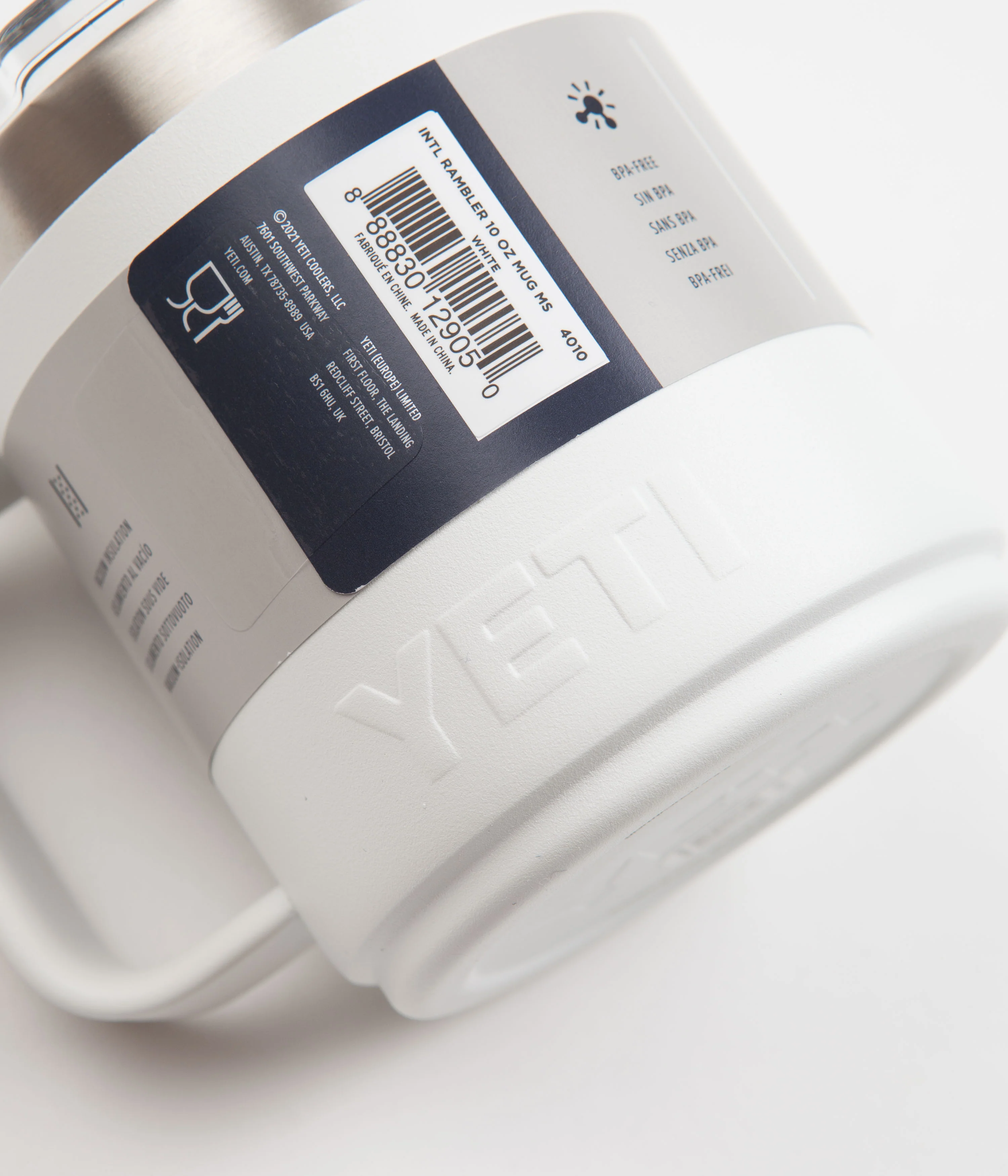 Yeti Rambler Mug 10oz - White - Image 2