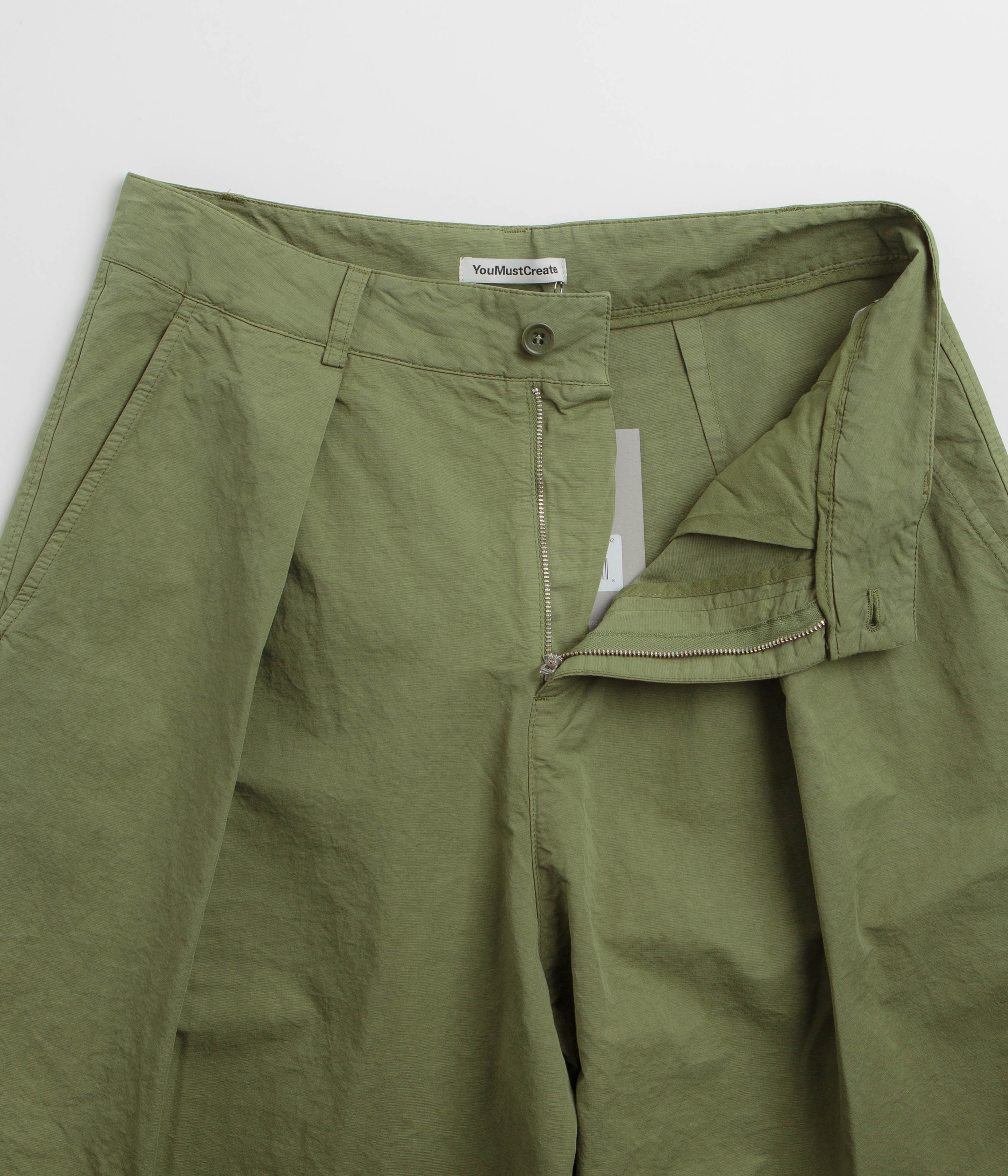 YMC Deadbeat Trousers - Green - Image 5