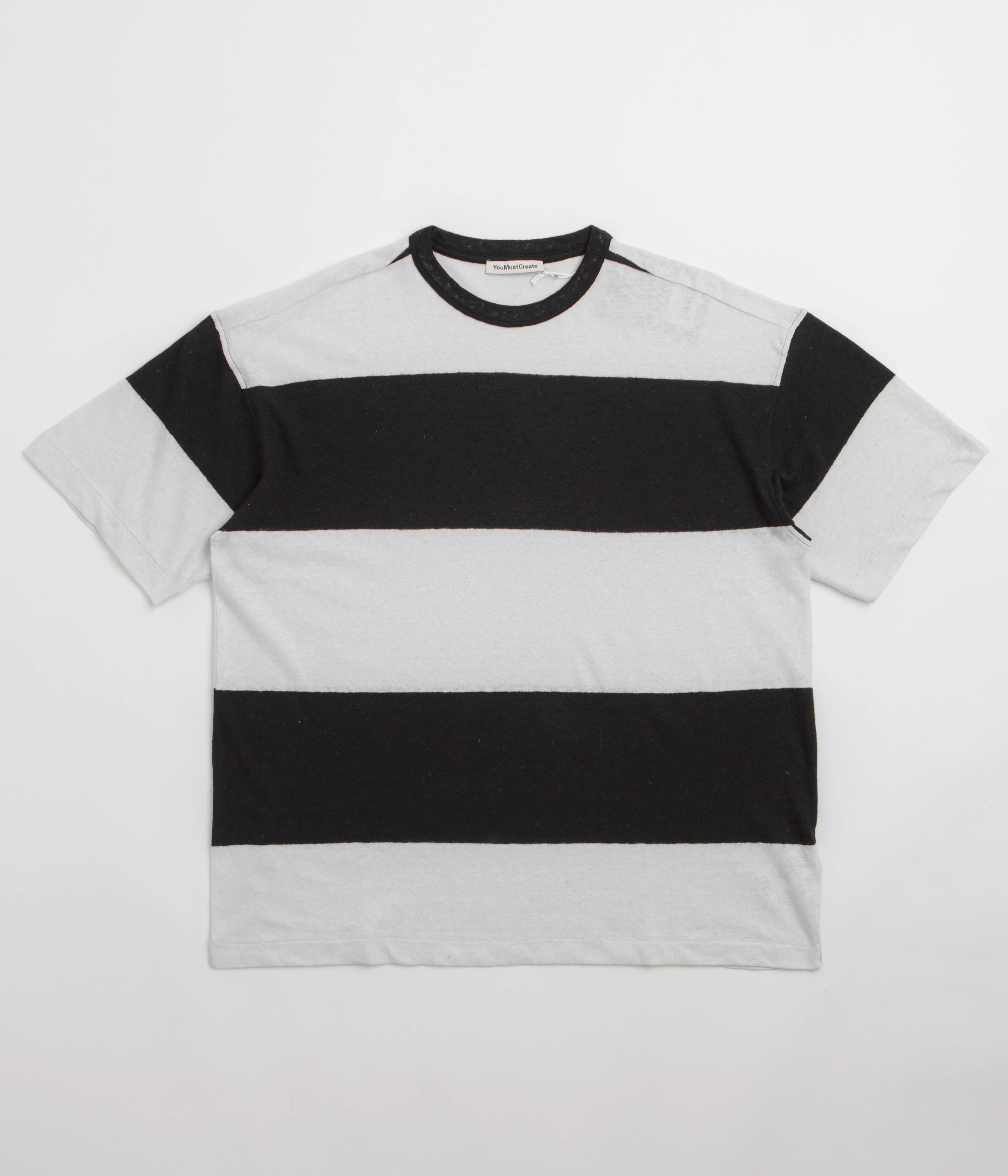 YMC Triple T-Shirt - Black / Light Grey
