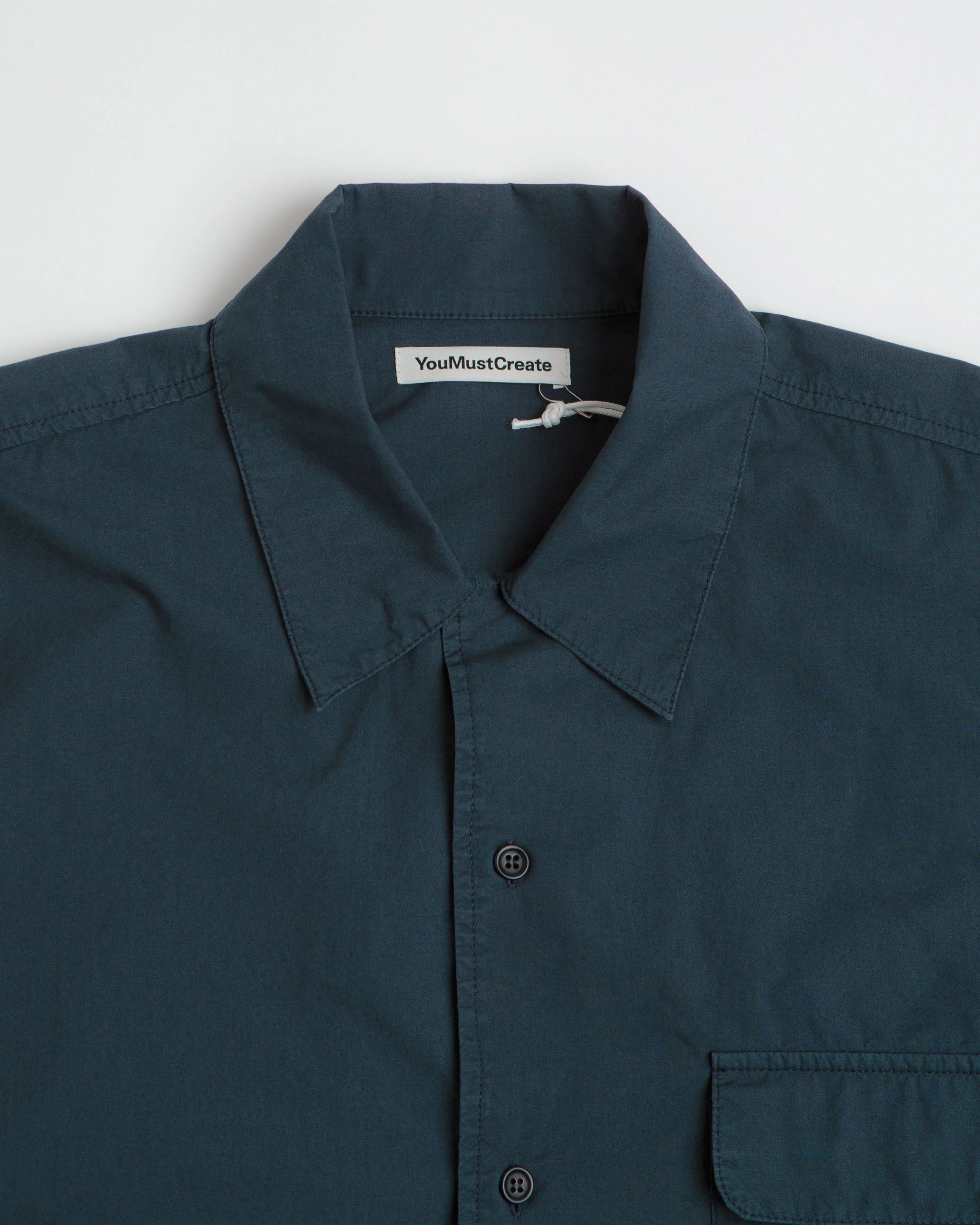 YMC Wray Shirt - Navy - Image 2